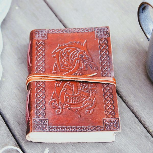 carnet-cuir-dragon Carnet en cuir dragon